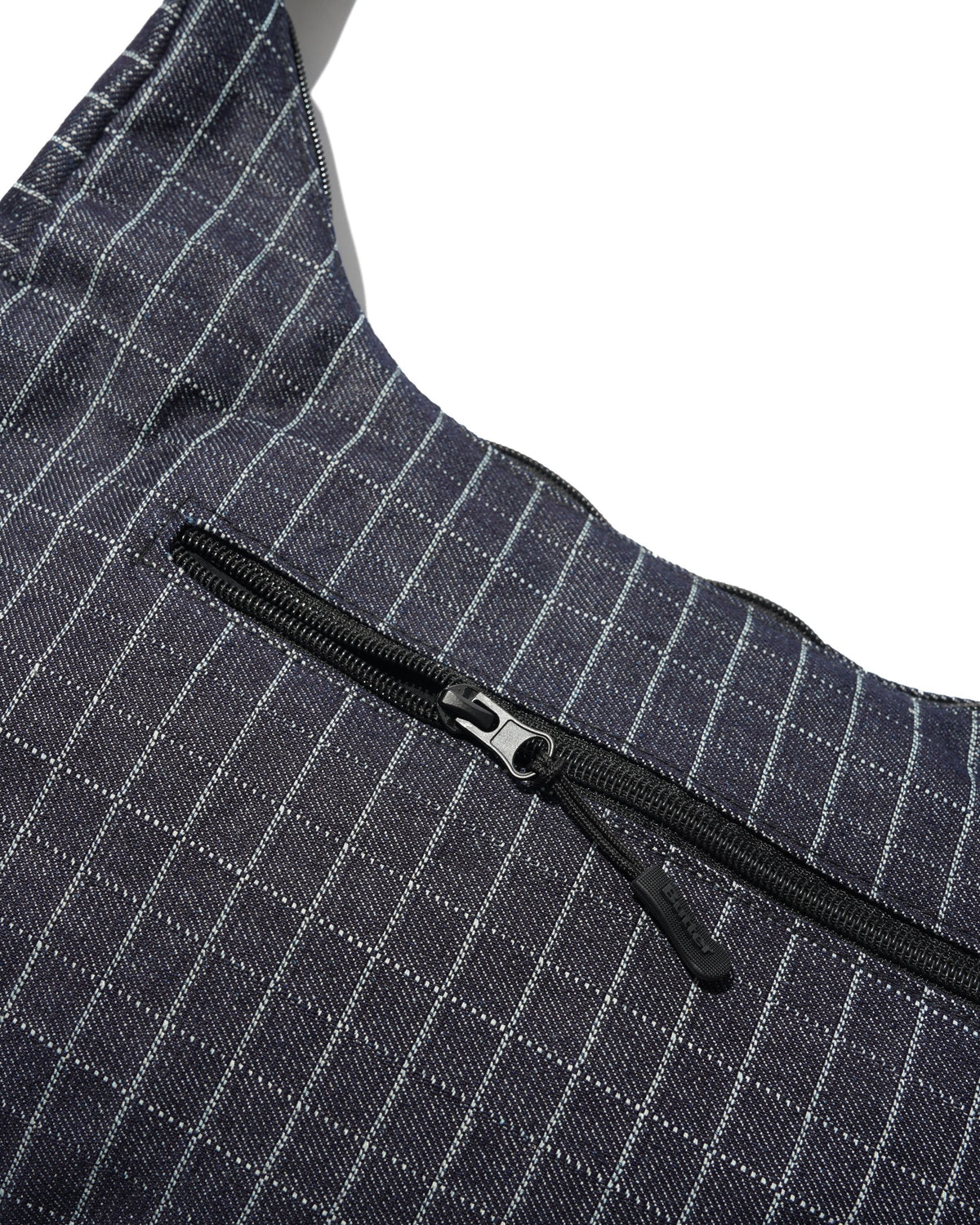 Crossbody Bag, Grid Denim