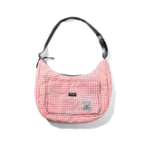 Crossbody Bag, Red Gingham