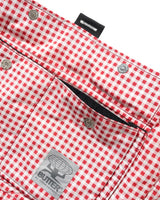 Crossbody Bag, Red Gingham