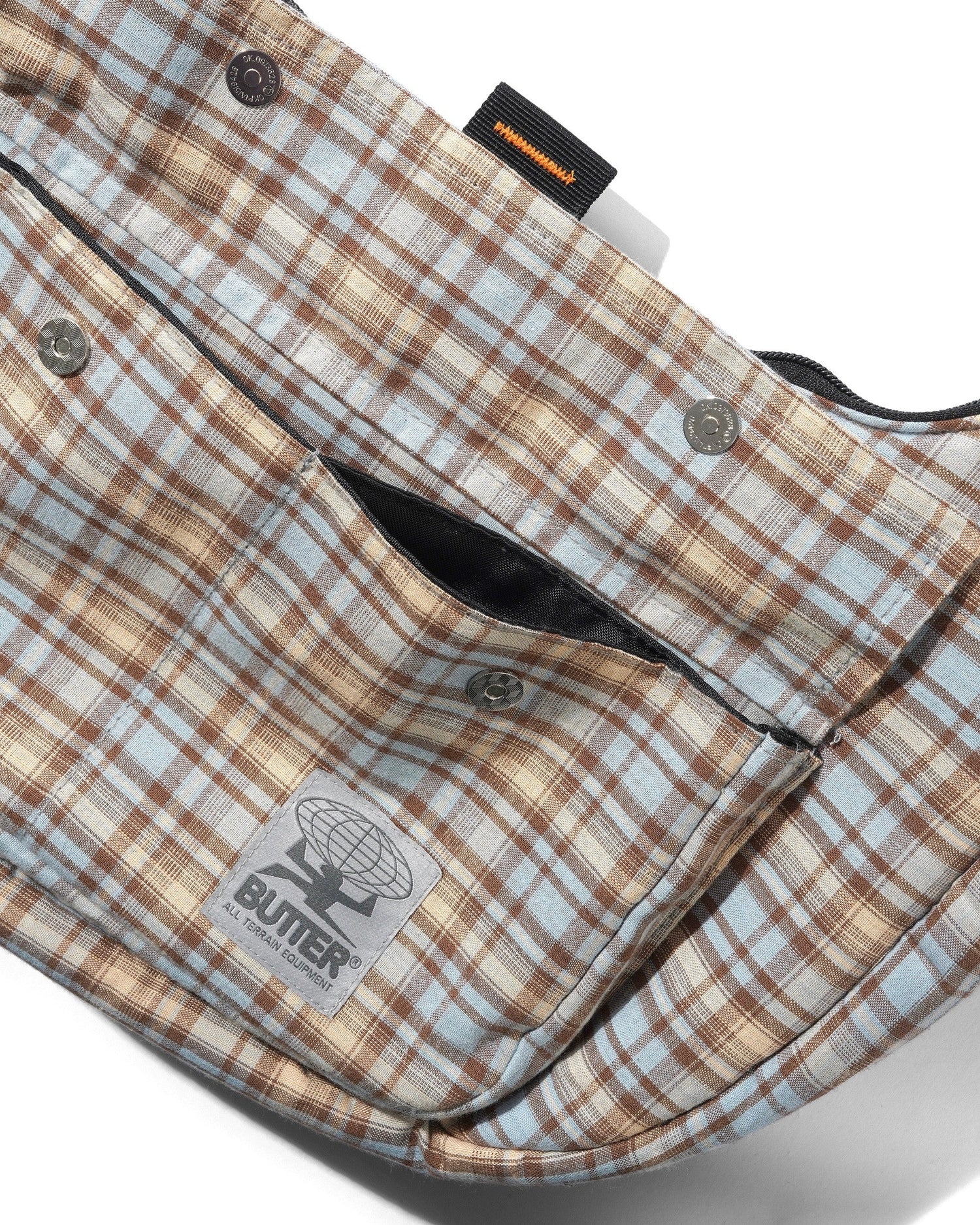 Crossbody Bag, Sky / Tan