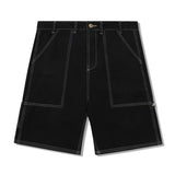 Crown Denim Shorts, Raw Black