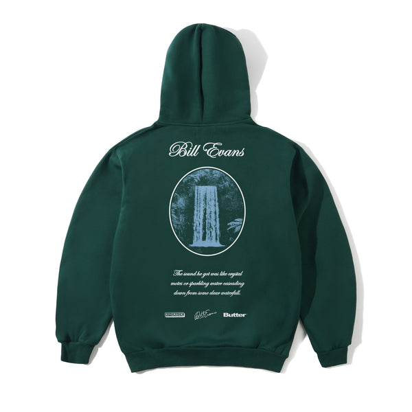 Butter Goods Crystal Notes Pullover Hood, Forest