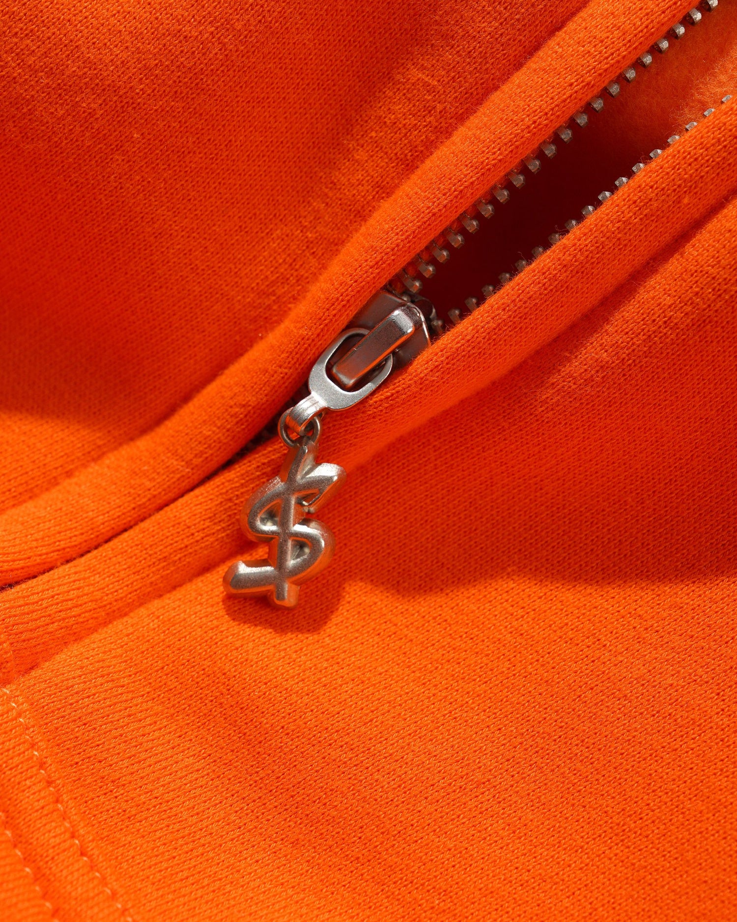 Currency Zip-Thru Hood, Orange