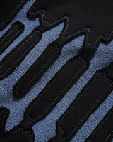Cut Out Applique Crewneck, Black