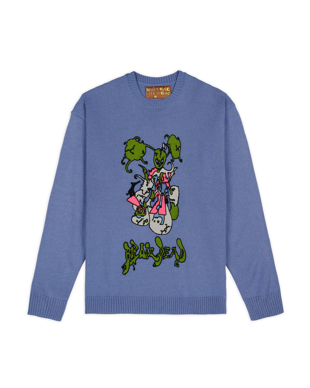 Cyber Bunny Sweater, Blue