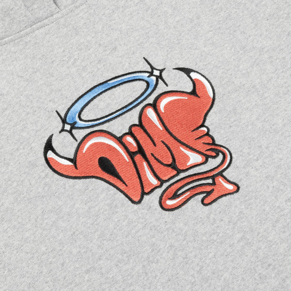 Dime Purgatory Pullover Hood, Heather Grey
