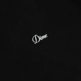 Cursive Small Logo Hoodie, Black