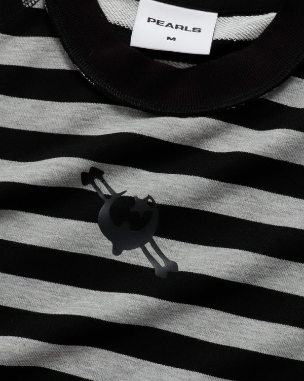 Pearls Skateboards Ditch Long Sleeve, Stripe