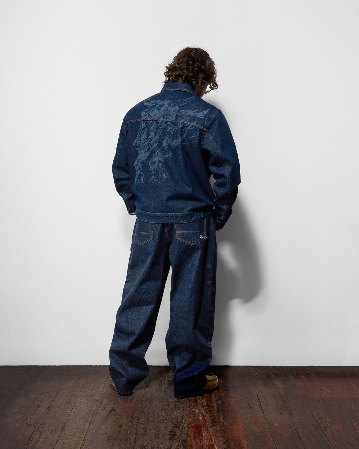 Bull Selvedge Denim Jeans, Raw Indigo