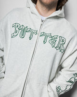 Thirteen Zip-Thru Hood, Ash
