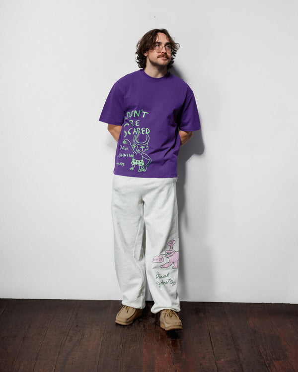 Butter Goods Don't Be Scared Tee, Grape