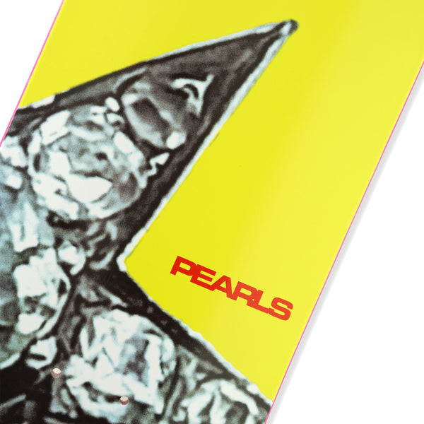 Pearls Skateboards Jewel Deck, Yellow