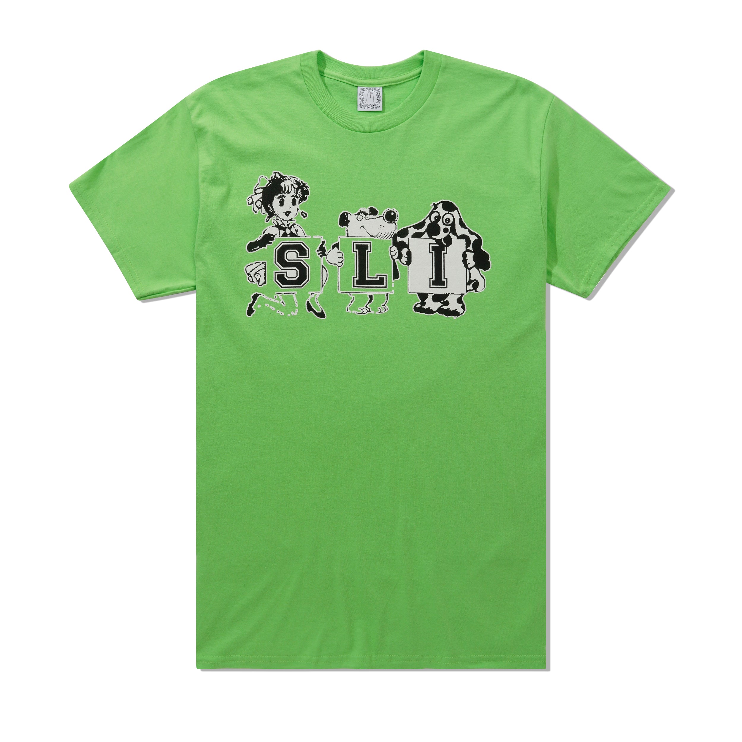 Slinky Mouse Mesh Short, Green Plaid | Lo-Fi