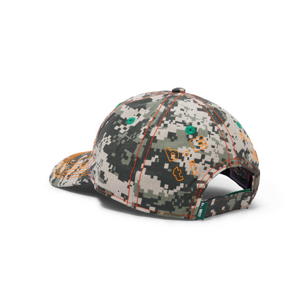 b.Eautiful Vapor 6 Panel Hat, Cala Digi camo / Orange
