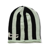Knit Stripe Beanie, Mint Stripe