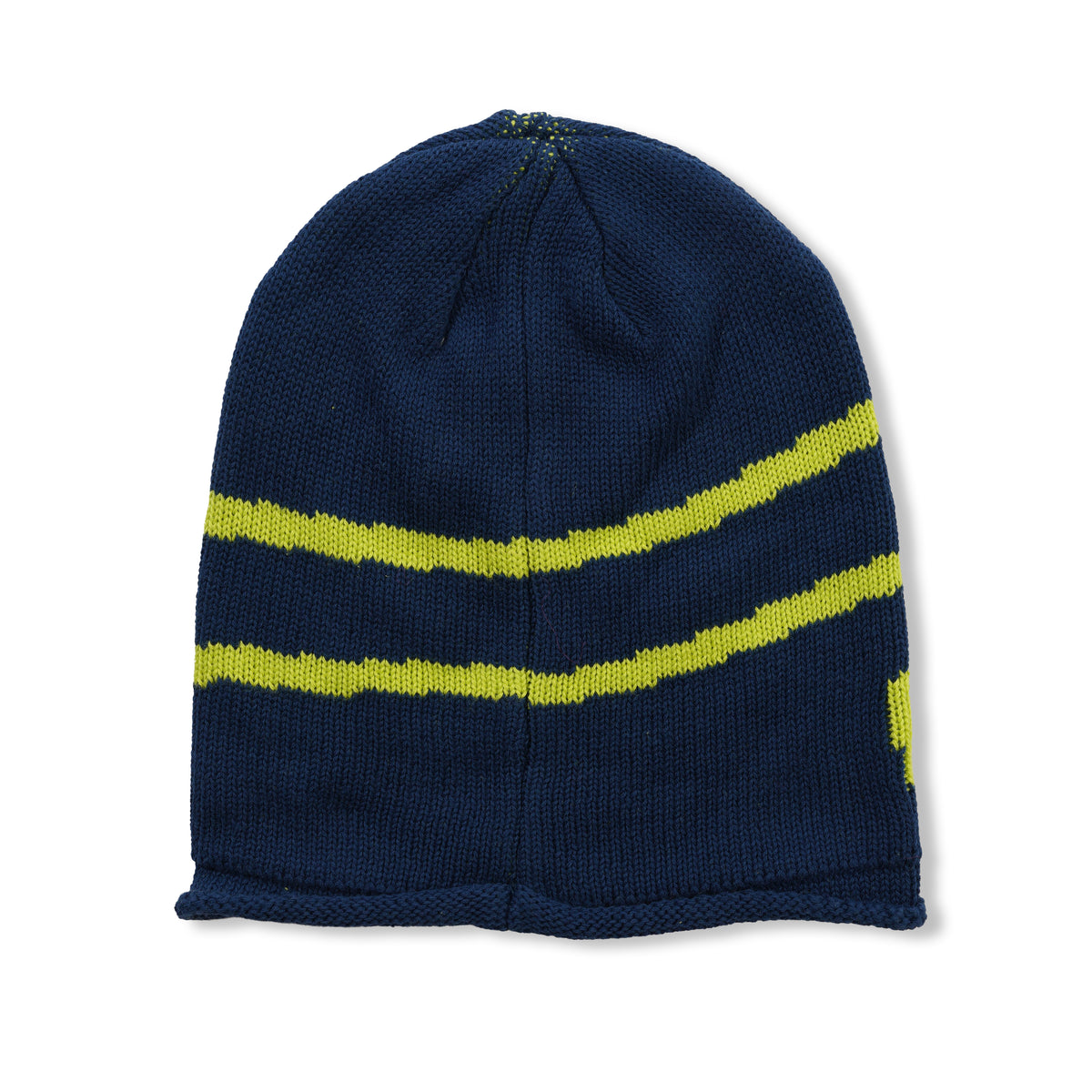 Knit Swirl Beanie, Yellow Swirl