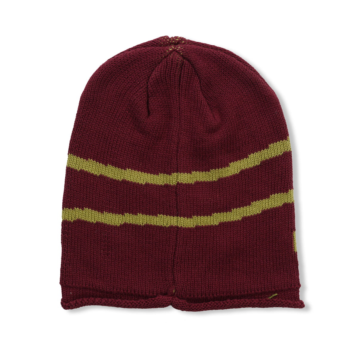 Knit Swirl Beanie, Gold Swirl