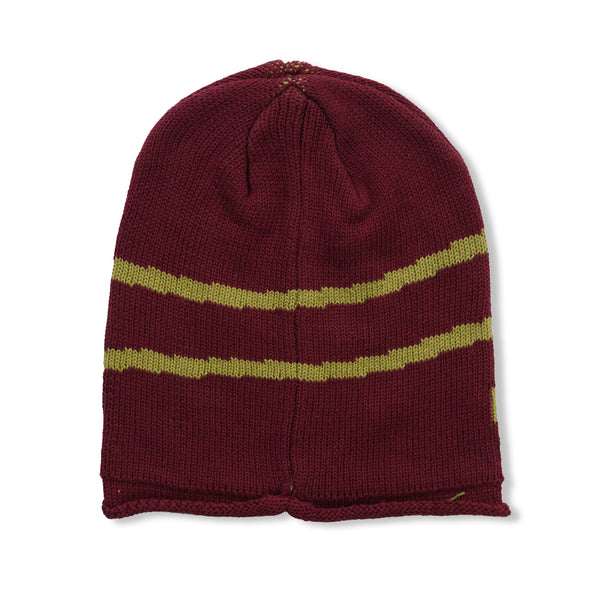 LTTT Knit Swirl Beanie, Gold Swirl