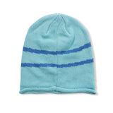 Knit Swirl Beanie, Blue Swirl