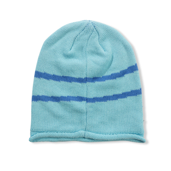 LTTT Knit Swirl Beanie, Blue Swirl