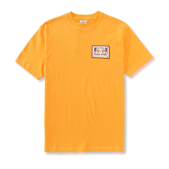 Logo Lock Up Tee, Orange Sherbet
