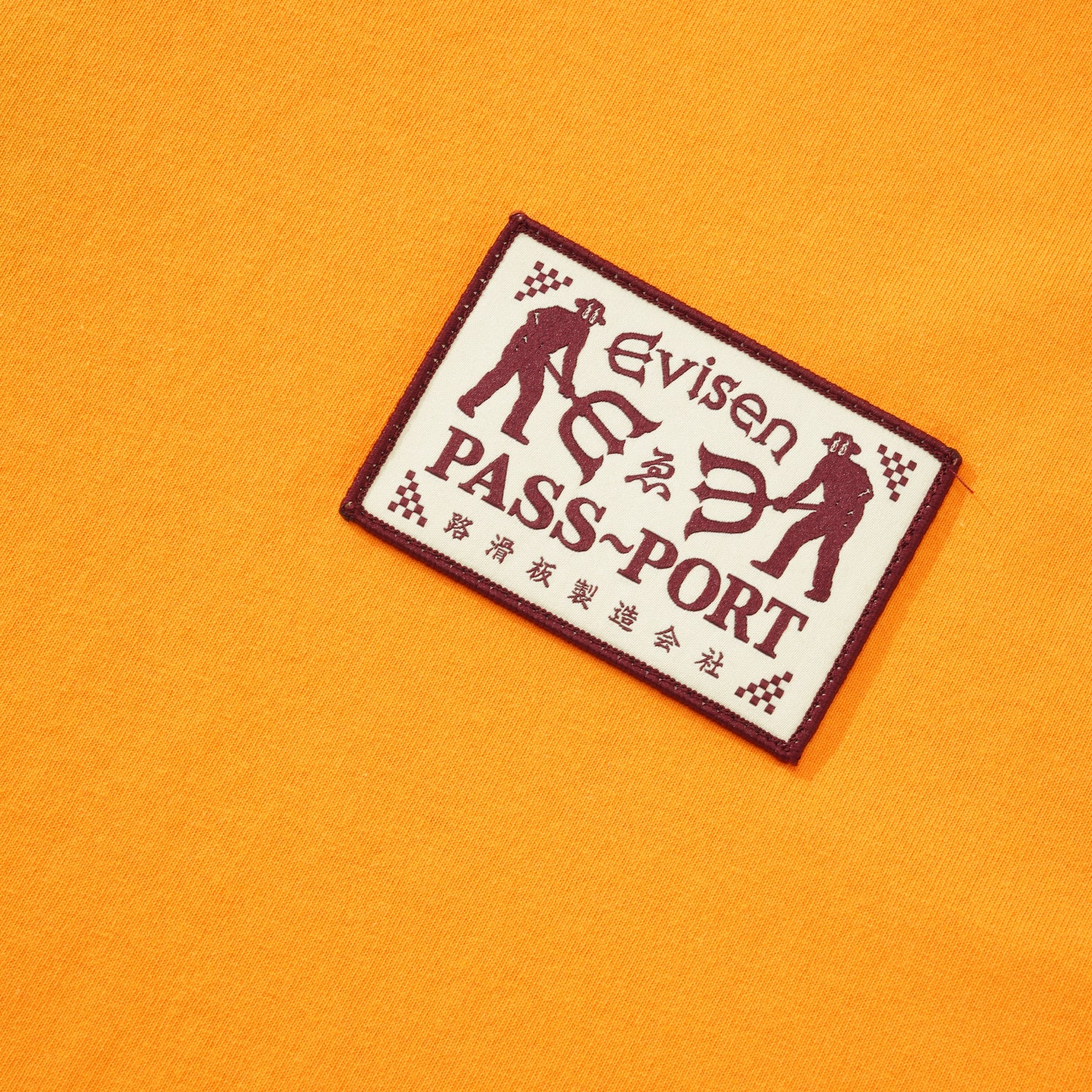 Logo Lock Up Tee, Orange Sherbet