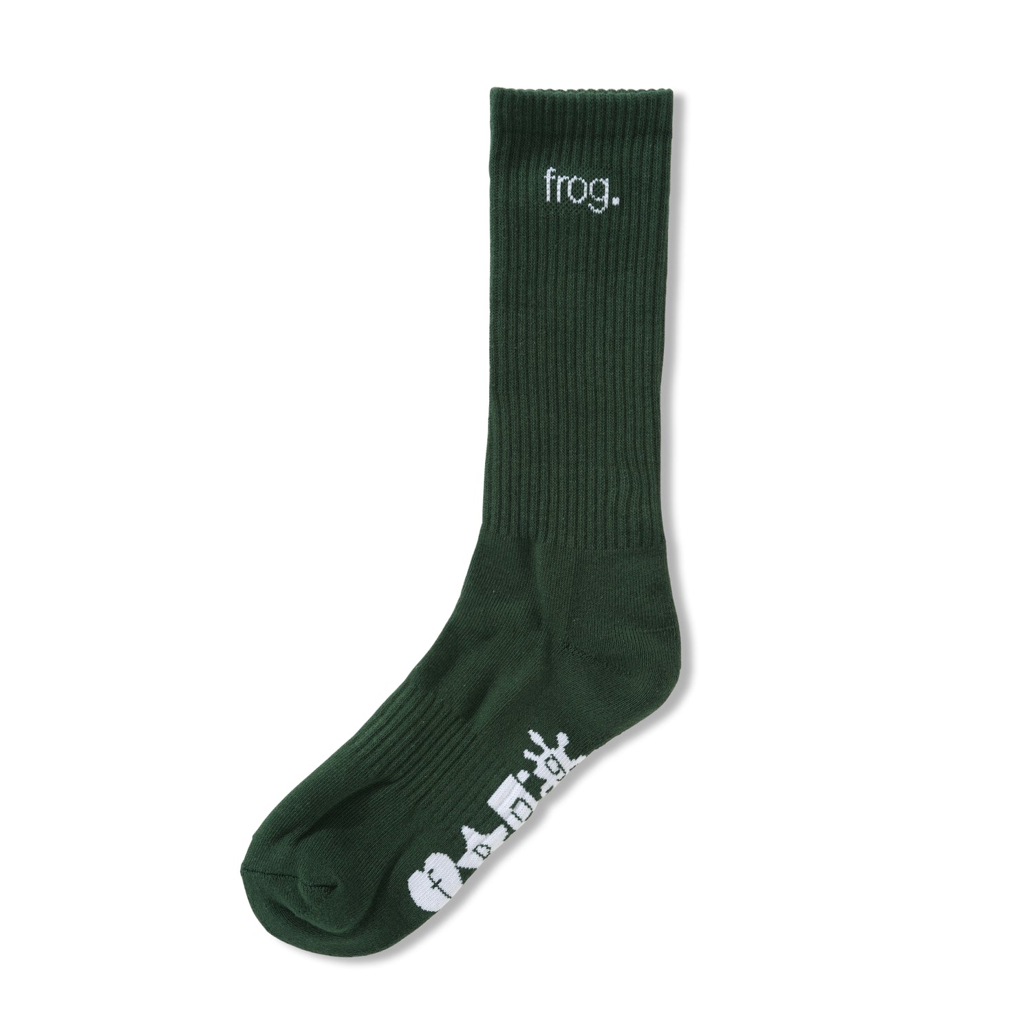 Frog Socks, Dark Green