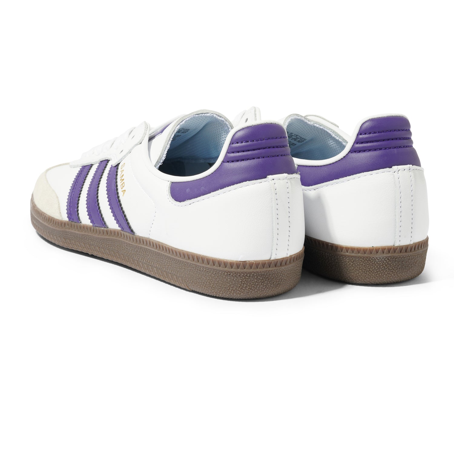 Samba ADV, Cloud White / Collegiate Purple / Gold Metallic