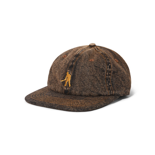 Workers Club Denim Cap, Over-Dye Brown