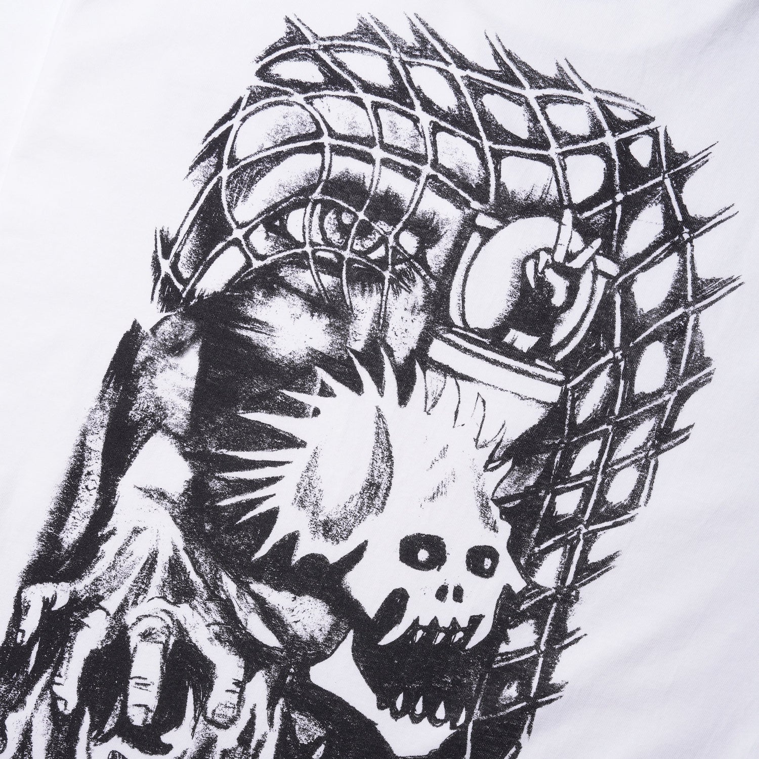 Diego Todd Mere Mortal Tee, White