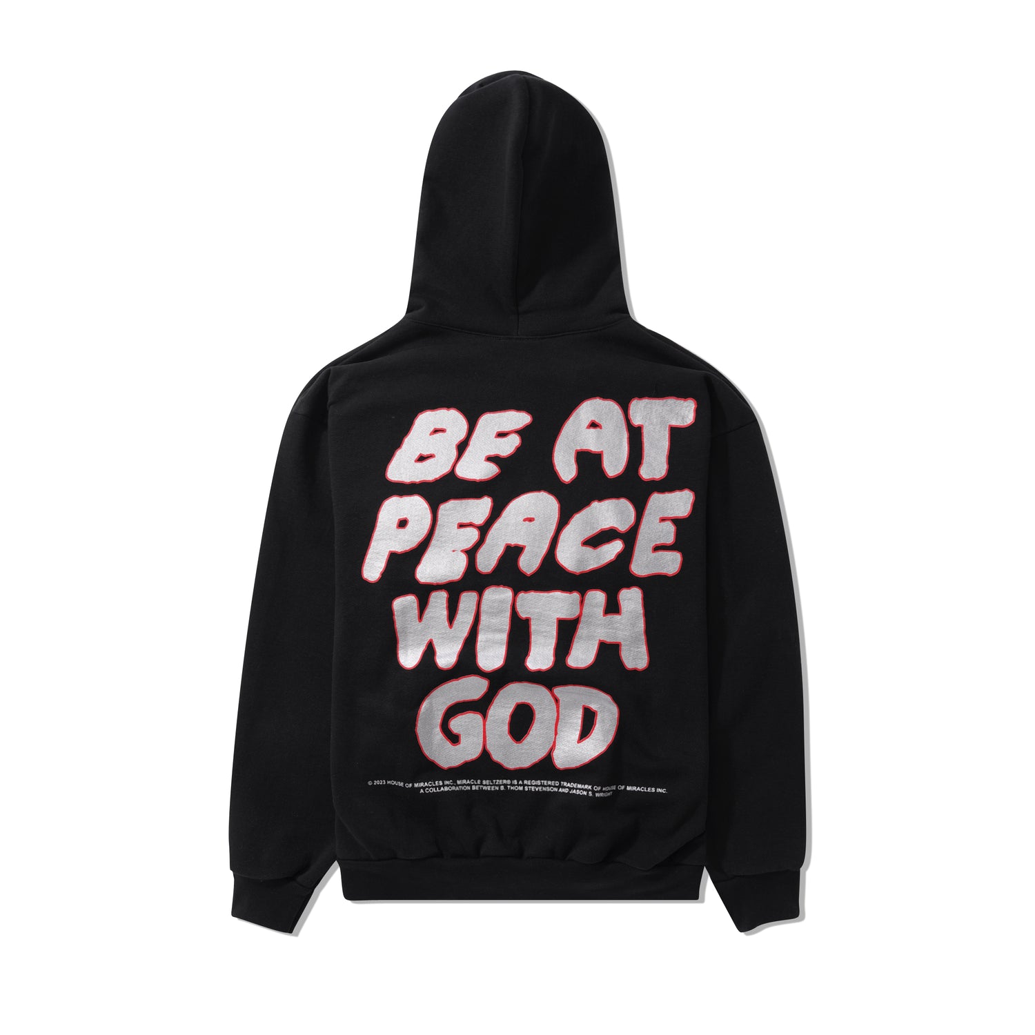 Peace With God Pullover, Black