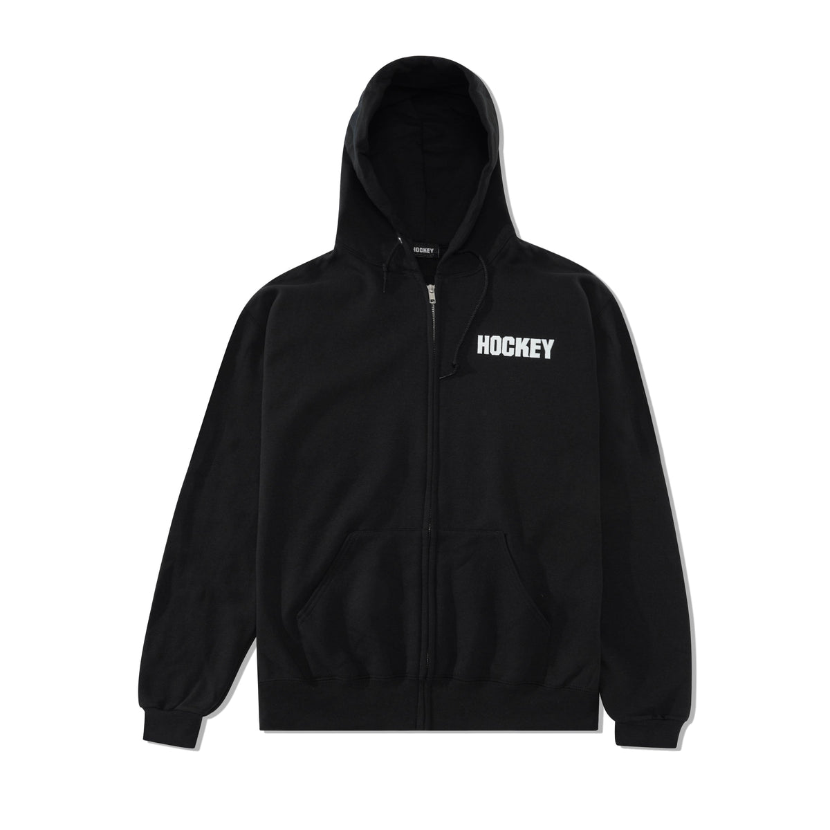Undead Warrior Zip Up Hood, Black