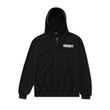 Undead Warrior Zip Up Hood, Black
