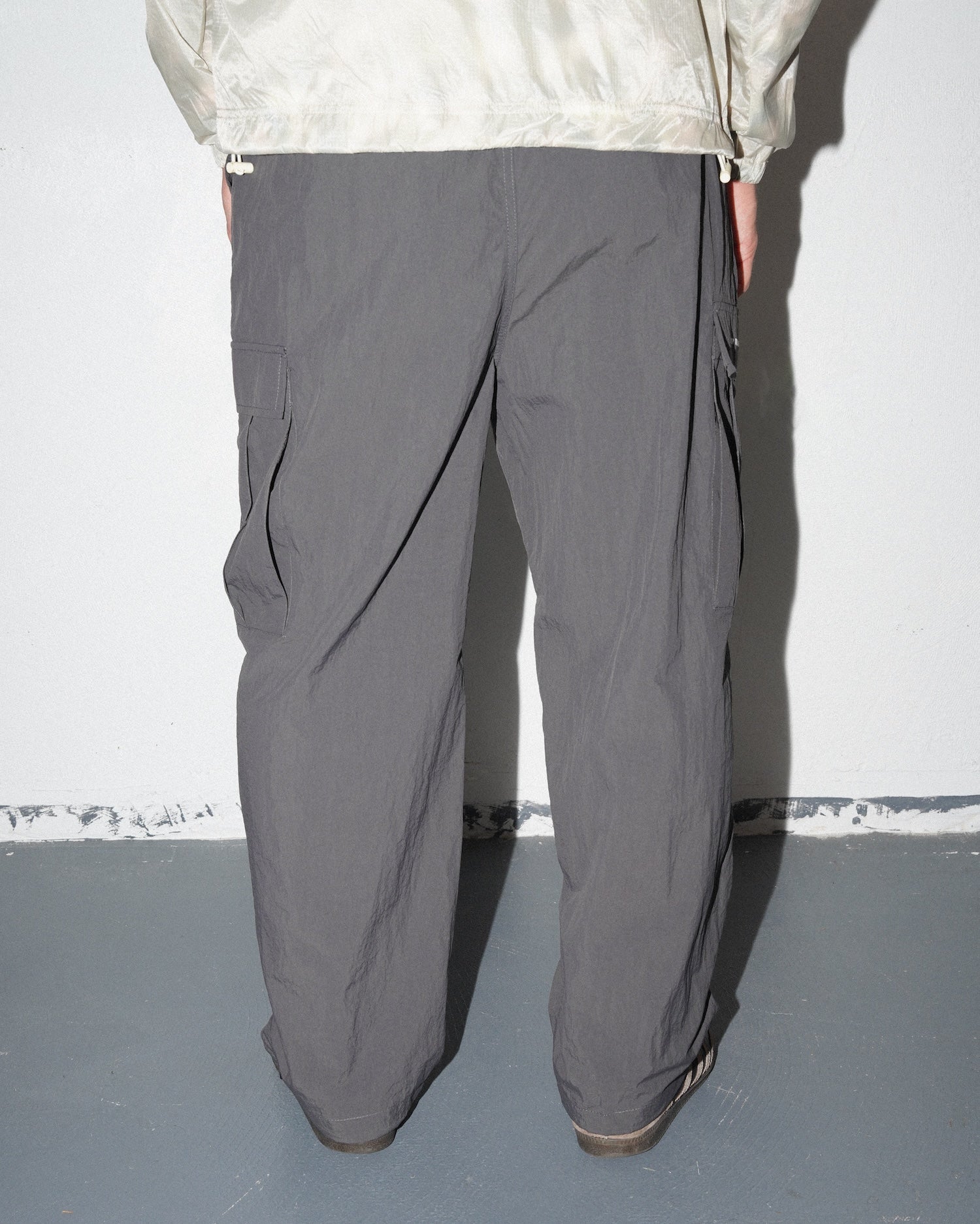 Cargo Track Pants, Charcoal