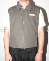 Poly Filled Reversible Vest, Fatigue Green