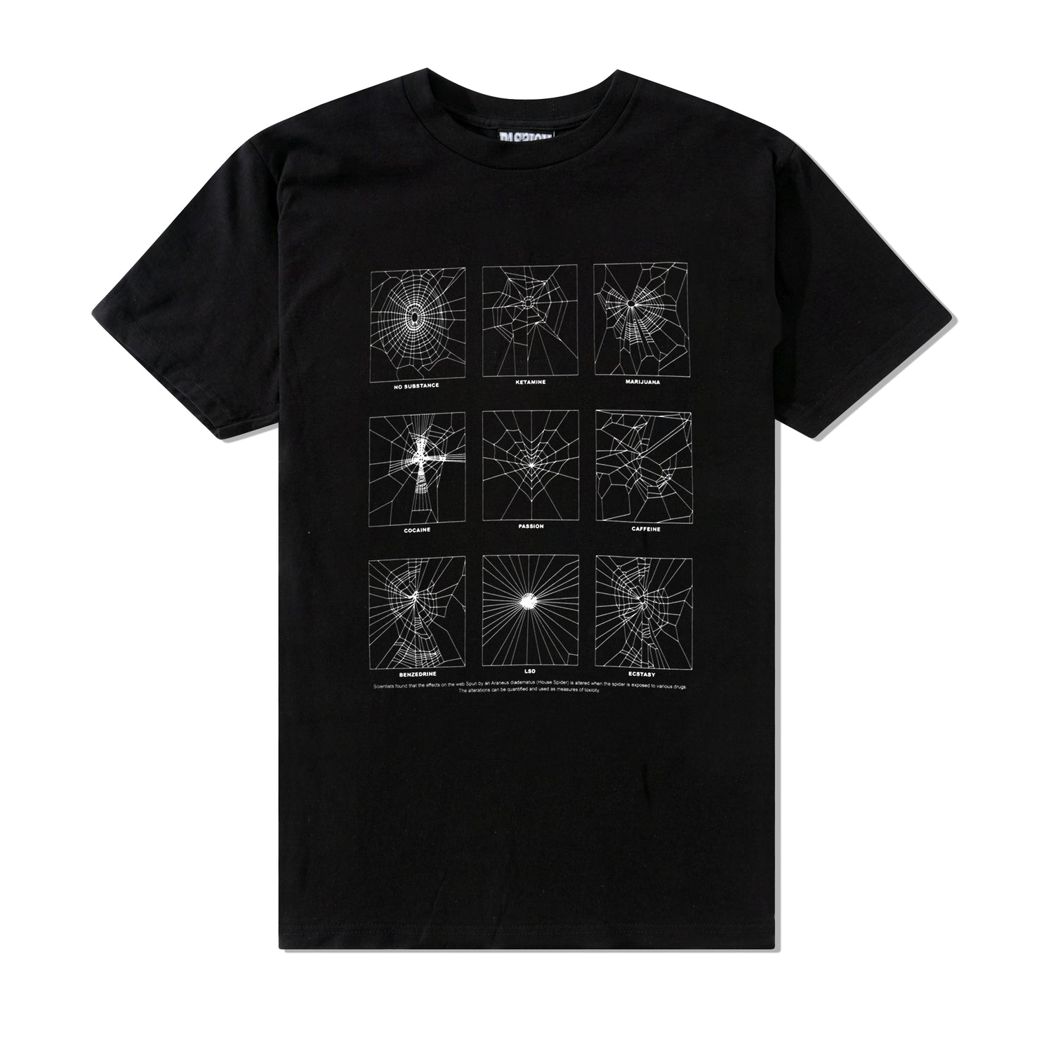 Spider Study Tee, Black