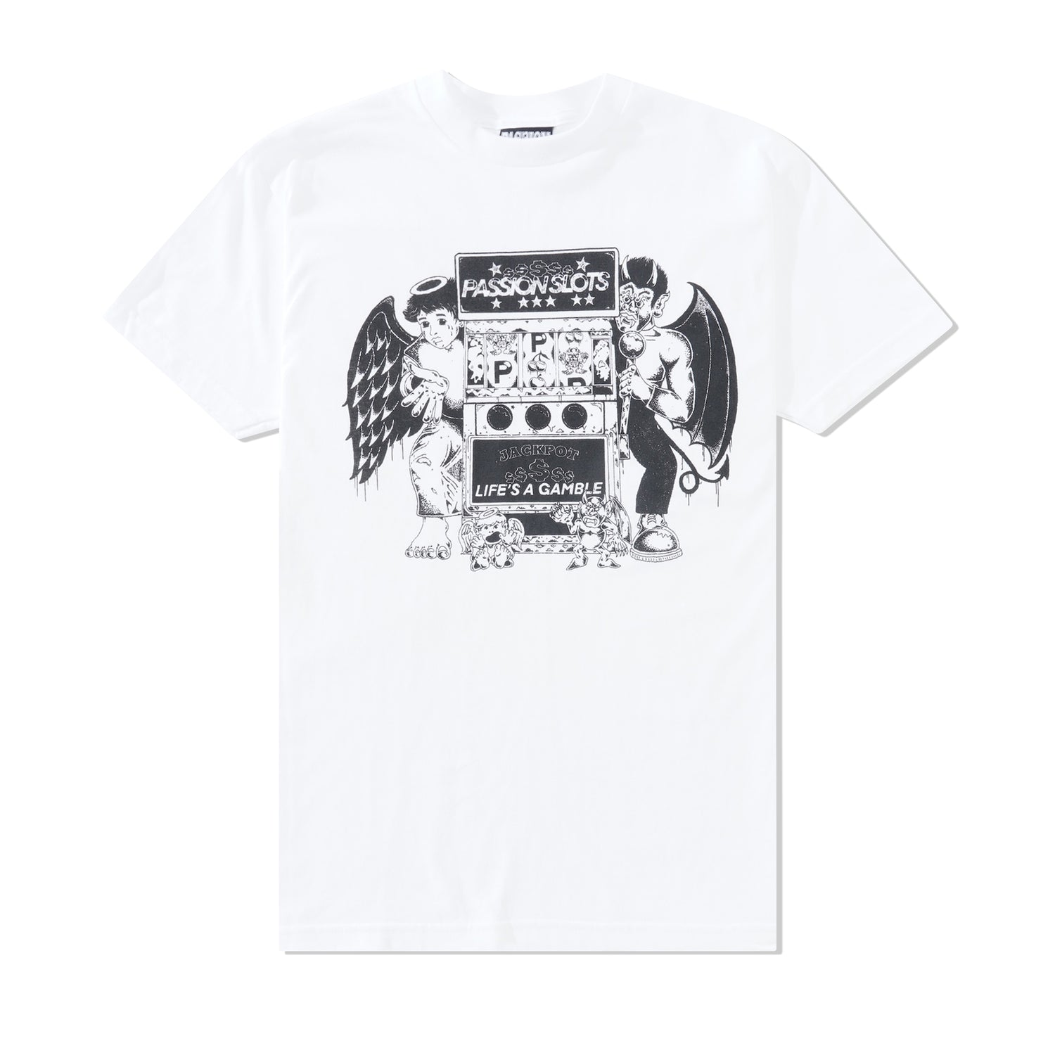 Slots Tee, White