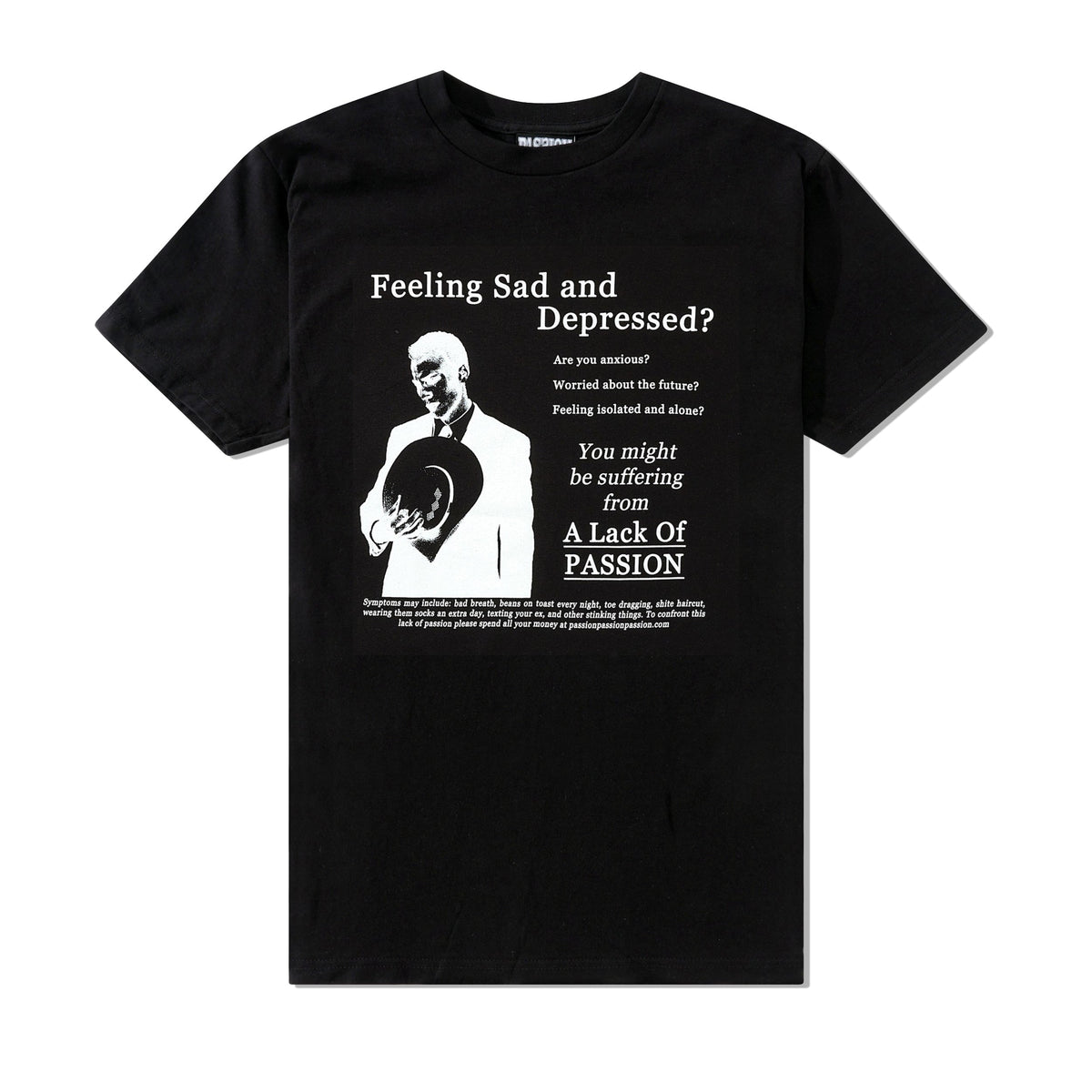 Helpline Tee, Black