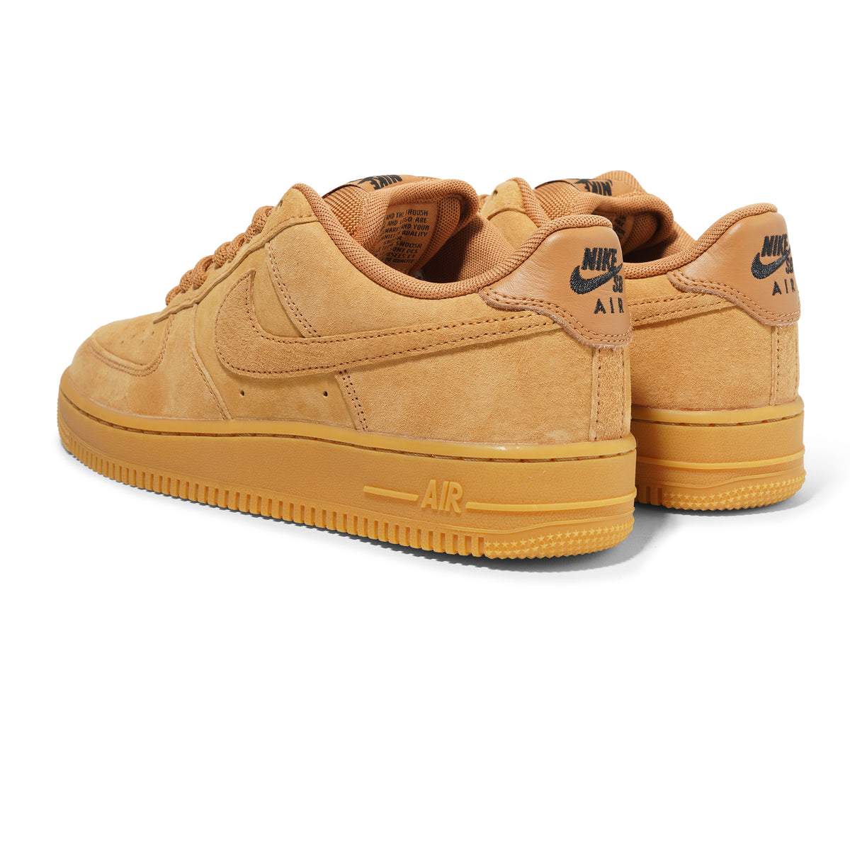 Nike SB Air Force 1 Low "Wheat", Flax / Black-Gum Light Brown