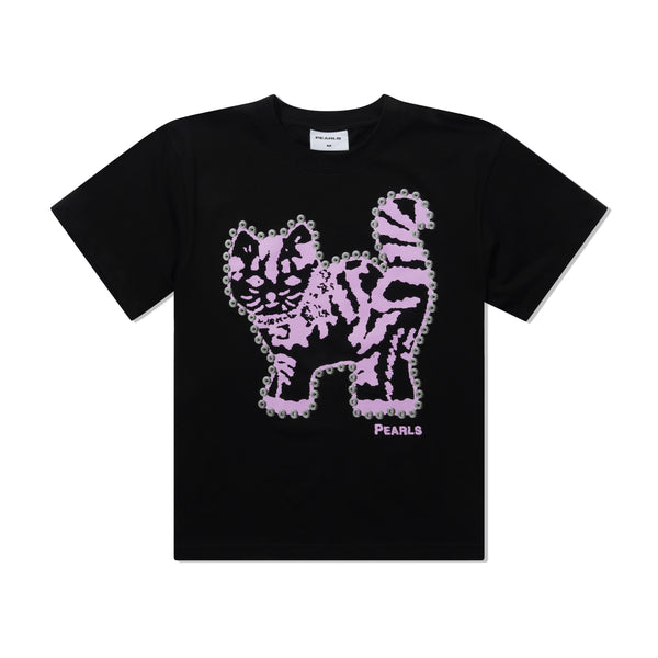 Pearls Skateboards Stud Muffin Tee, Black