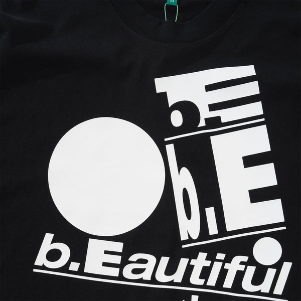 b.Eautiful Balance Logo L/S Tee, Black