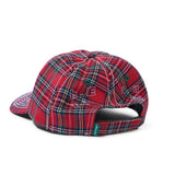 Vapor 6 Panel Hat, Red Plaid
