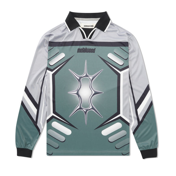 Metalwood X-Games L/S Jersey, Steel / Moss