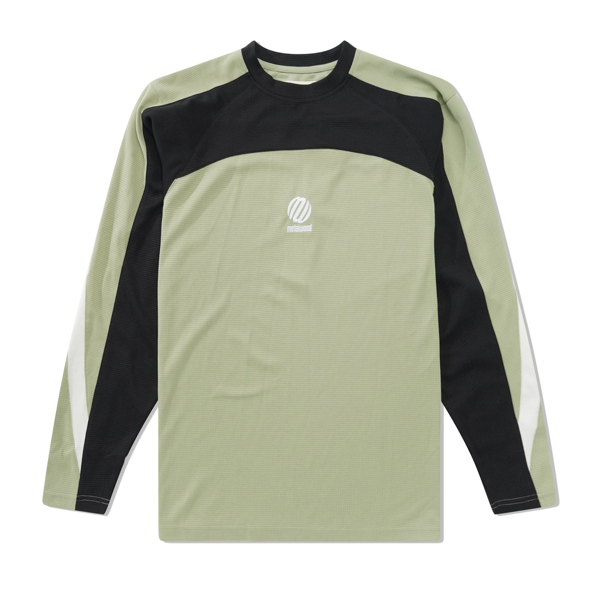 Paneled Poly Top, Mint