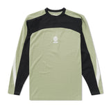 Paneled Poly Top, Mint