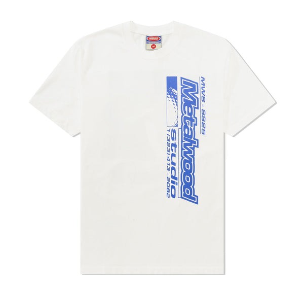 Metalwood La Brea Shop Tee, White