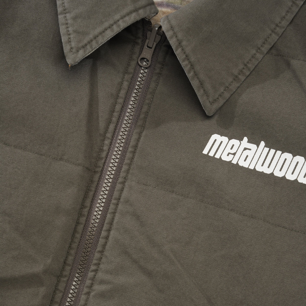 Poly Filled Reversible Vest, Fatigue Green