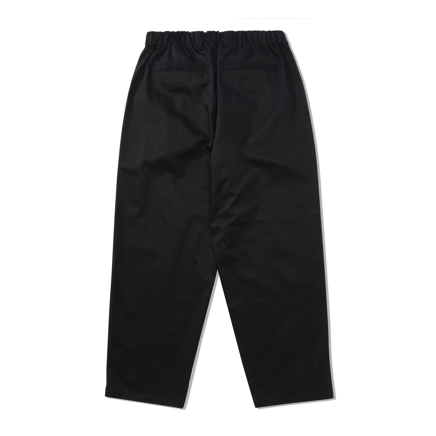 Elastic Waist Baggy Pant, Black