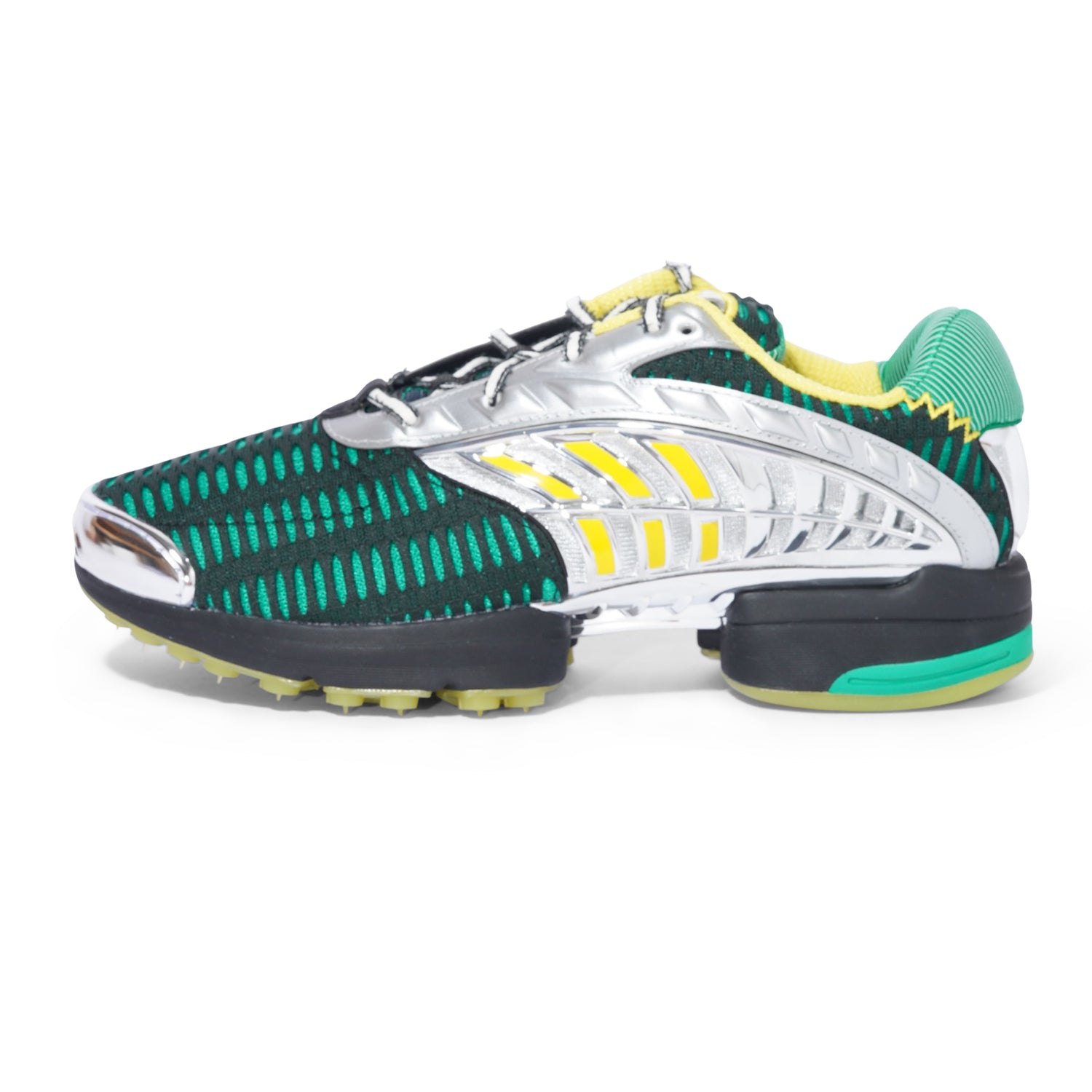 Braindead x Adidas Climacool 2, Green Metallic Silver