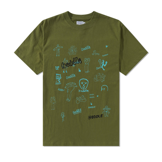 Medusa Tee, Forest Green